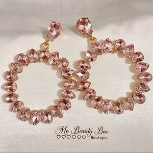 Pretty in Pink Drop Earrings